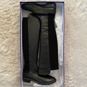 Stuart Weitzman 50/50 Leather Boots